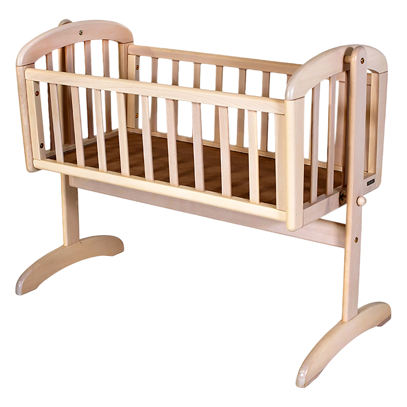 John Lewis Partners Anna Swinging Crib White Wash