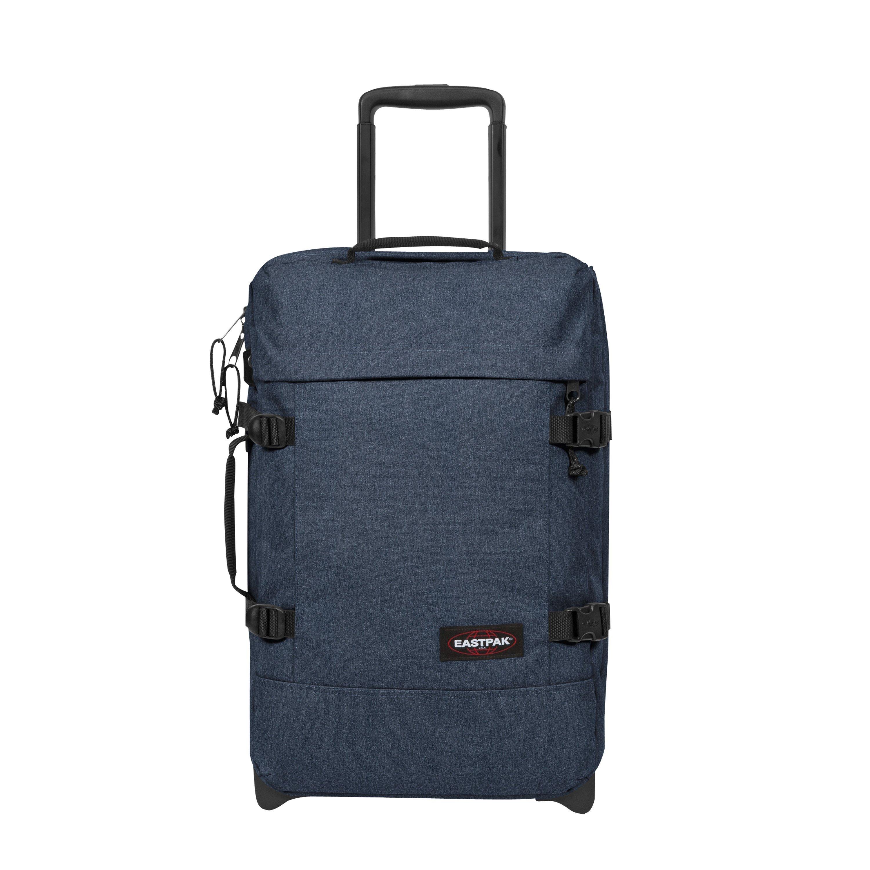 Eastpak Tranverz Small 2-Wheel H51cm Cabin Case, Double Denim