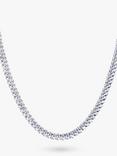 Ivory & Co. Icon Marquise Cubic Zirconia Collar Necklace, Silver