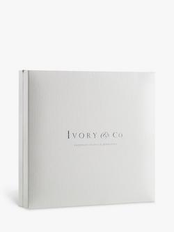 Ivory & Co. Icon Marquise Cubic Zirconia Collar Necklace, Silver - view 2, Silver