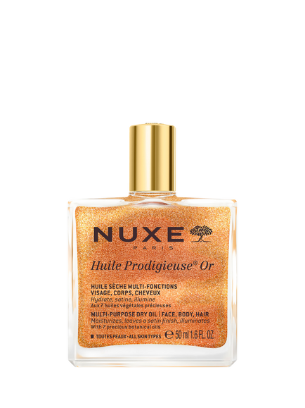 NUXE Huile Prodigieuse® Or Golden Shimmer Multi-Purpose Dry Oil for Face, Body and Hair - view 2, 