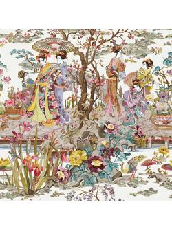 Osborne & Little Japanese Garden Wallpaper, Multi W7024-03