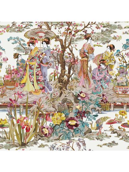 Osborne & Little Japanese Garden Wallpaper, Multi W7024-03