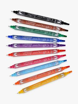 Manuscript Callicreative Duo Tip Marker Pens, Pack of 10 - view 2, Multi