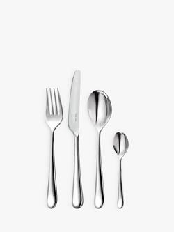 Robert Welch Kingham Cutlery Set, 24 Piece/6 Place Settings, Stainless Steel