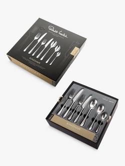 Robert Welch Kingham Cutlery Set, 42 Piece/6 Place Settings - view 2, Stainless Steel