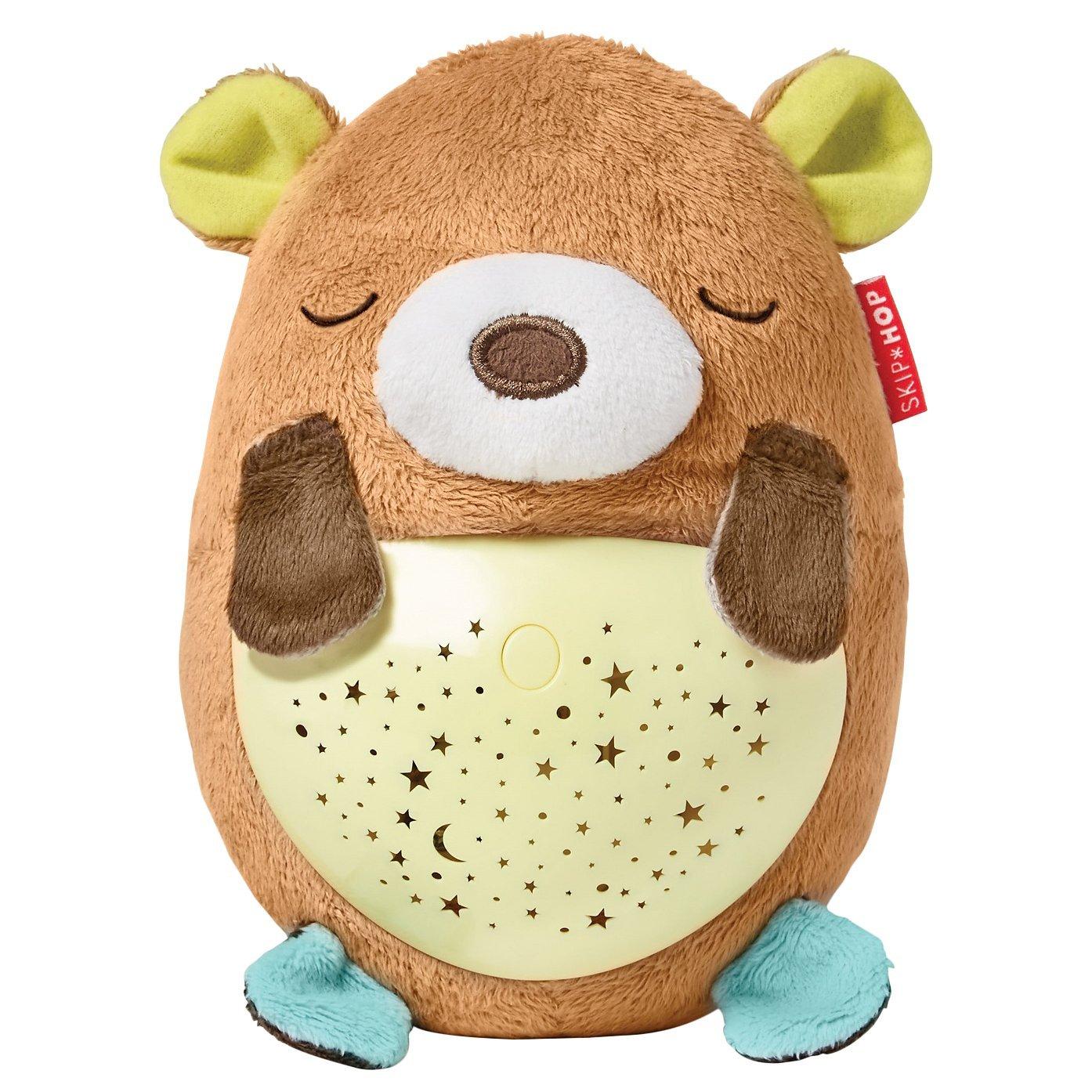 Skip Hop Moonlight & Melodies Hug Me Projection Soother Bear Nightlight