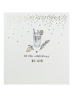 The Proper Mail Company Gin And Tonic Birthday Card