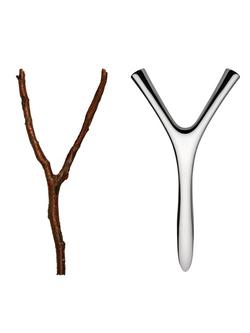 Alessi 'Virgula Divina' Bottle Opener - view 2, Silver