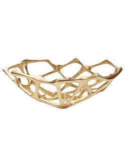 Tom Dixon Small Bone Bowl, Brass, Brass