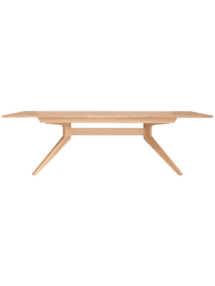 Matthew Hilton for Case Cross 8-14 Seater Extending Dining Table, Oak - view 2, Oak