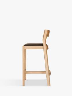 Matthew Hilton for Case Profile Bar Chair - view 2, Oak