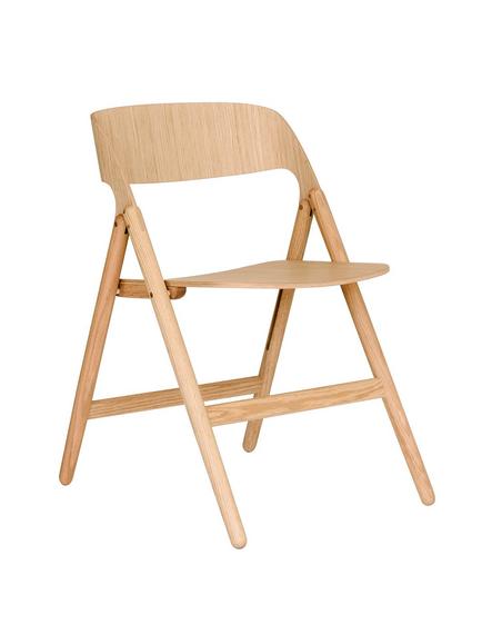 David Irwin for Case Narin Folding Chair, Oak, Oak