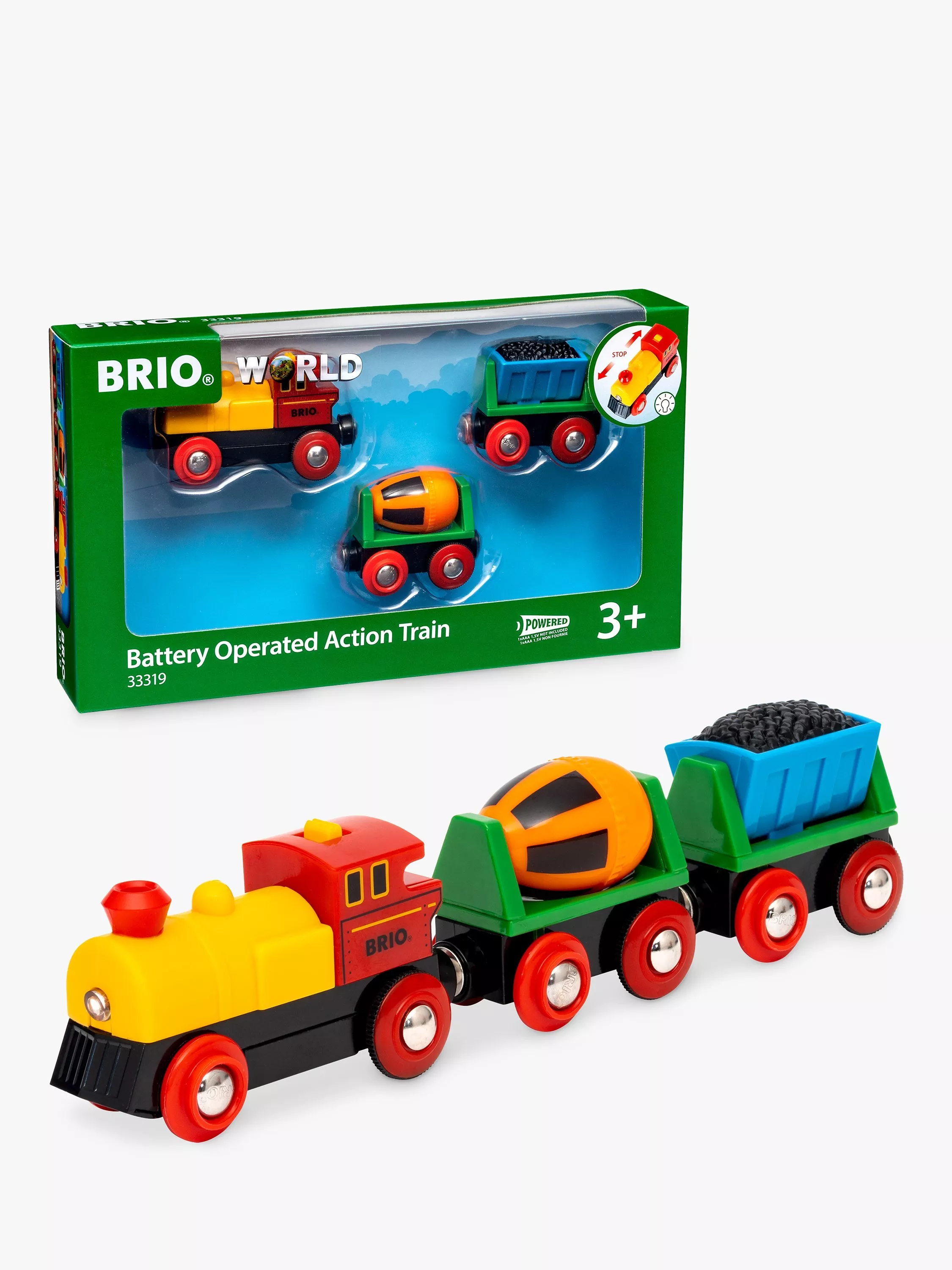 John lewis wooden train set brio compatible on sale