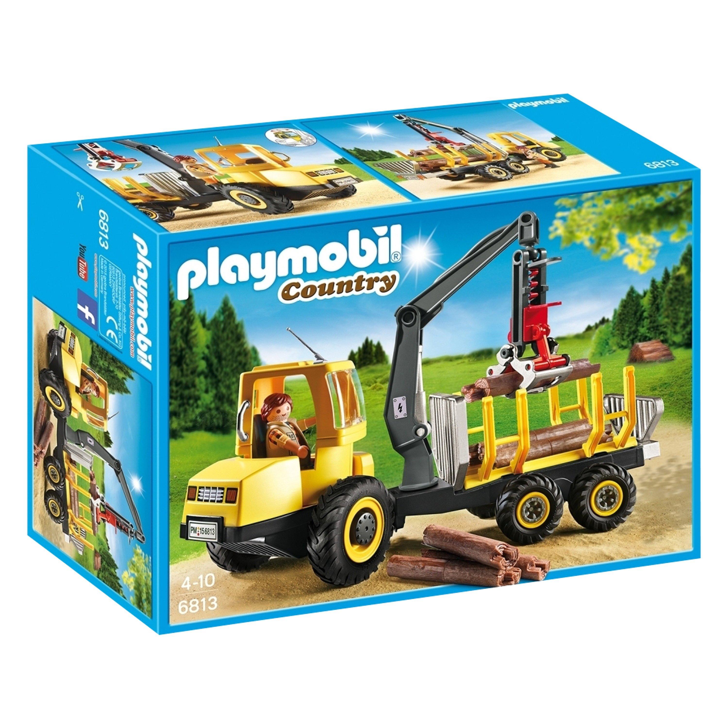 Playmobil Timber Transporter with Crane