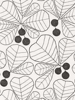 MissPrint Great Leaf Wallpaper, Misp1196