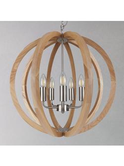 John Lewis Lars Ceiling Light, Ash, Ash