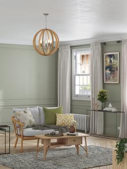 John Lewis Lars Ceiling Light, Ash - view 2, Ash