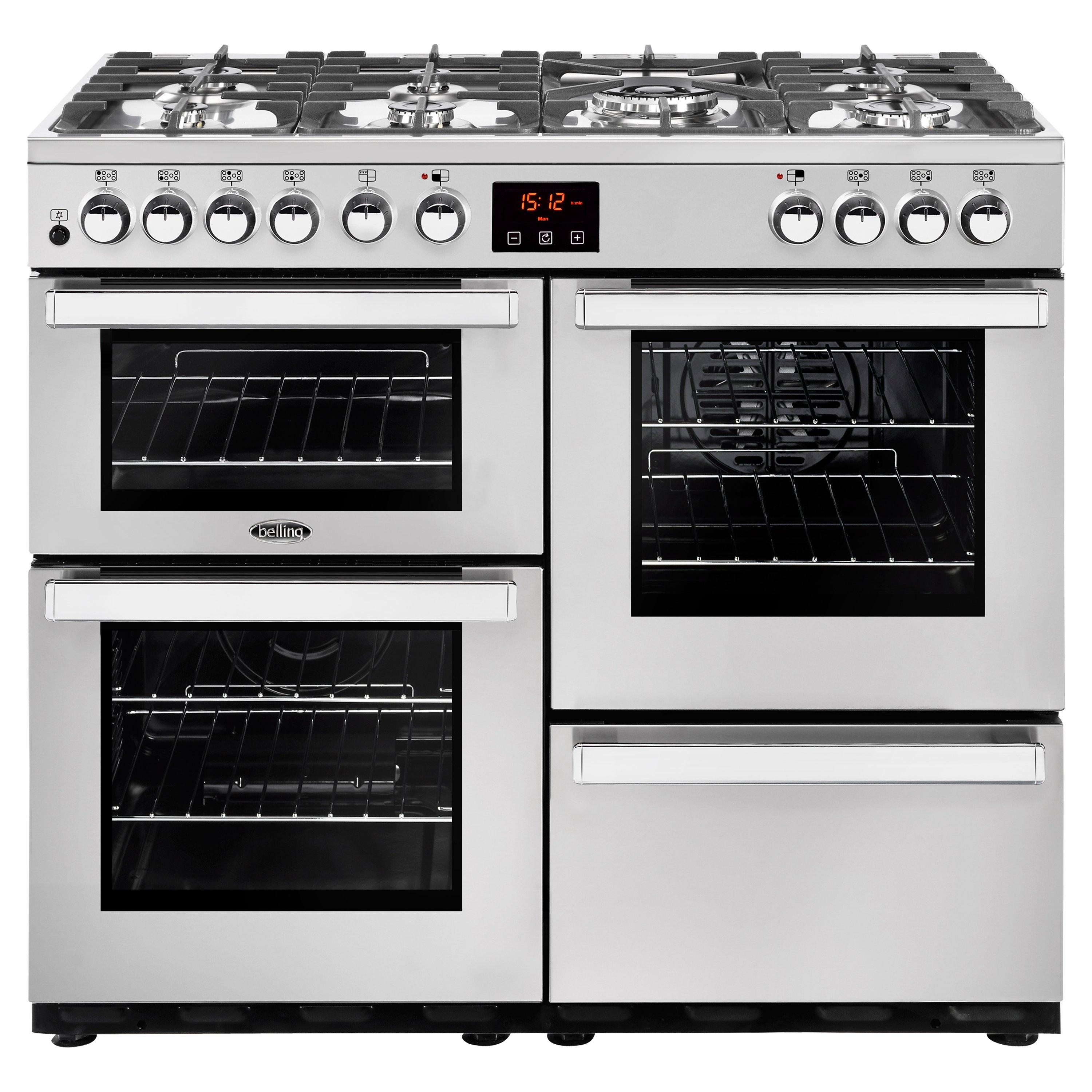 Belling Cookcentre 100DFT Dual Fuel Range Cooker