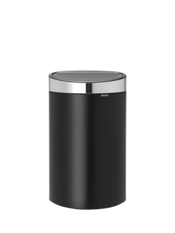 Brabantia Touch Bin New, 40L, Matt Black