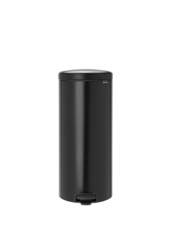 Brabantia newIcon Pedal Bin, 30L, Matt Black