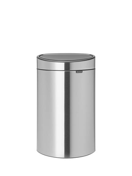 Brabantia Touch Bin New, 40L, Matt Steel