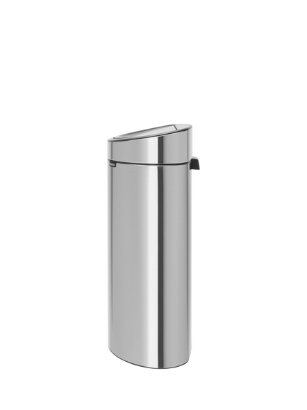 Brabantia Touch Bin New, 40L - view 2, Matt Steel