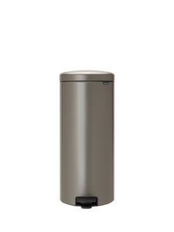 Brabantia newIcon Pedal Bin, 30L, Platinum
