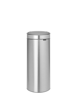 Brabantia New Touch Bin, 30L, Matt Steel