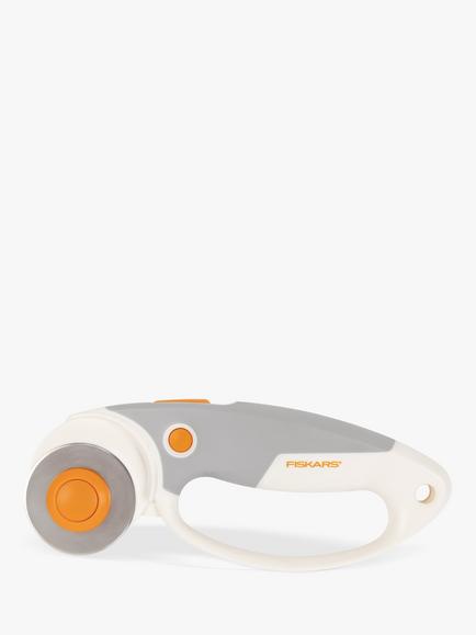 Fiskars Loop Titanium Easy Blade Change Rotary Cutter, 45mm, White