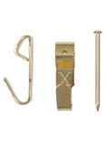 Frank Shaw Picture Hooks Brass Headed Pins, Pack of 10