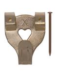 Frank Shaw Picture Hooks Brass Headed Pins, Pack of 6
