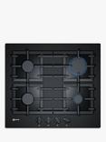 Neff N70 T26CS49S0 60cm Gas Hob, Black