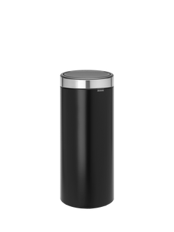 Brabantia New Touch Bin, 30L, Matt Black