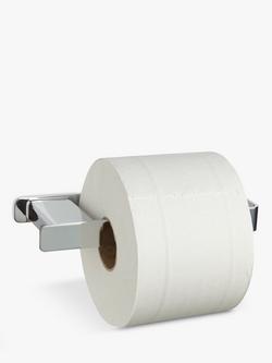 John Lewis Form Toilet Roll Holder - view 2, Silver