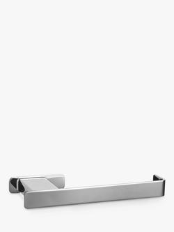 John Lewis Form Toilet Roll Holder, Silver