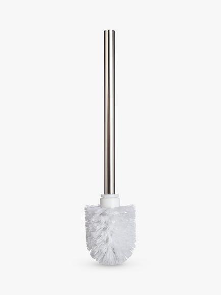 John Lewis Spare Toilet Brush, Stainless Steel, 85mm, Stainless Steel