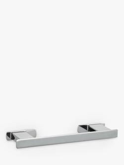 John Lewis Form Towel Rail, Short, Silver