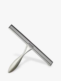 John Lewis Shower Squeegee, Stainless Steel - view 2, Stainless Steel
