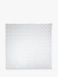 John Lewis Pebbles Square Shower Mat, Clear