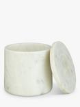 John Lewis Marble Container, White