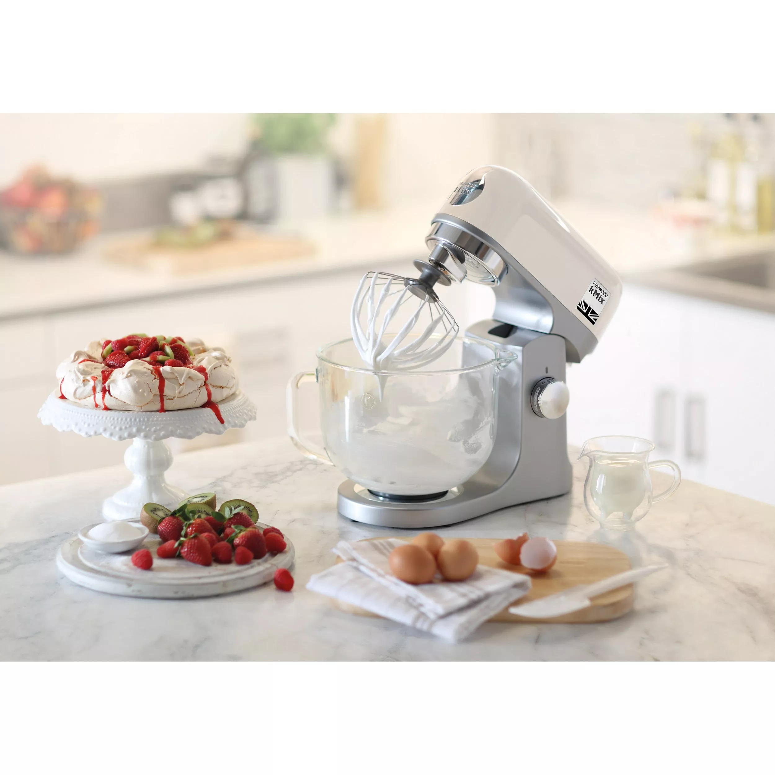 Ciotola In Acciaio Inox Per Kenwood KMIX KMX754PP Da 5L Nuova Versione Con 4 Maniglie