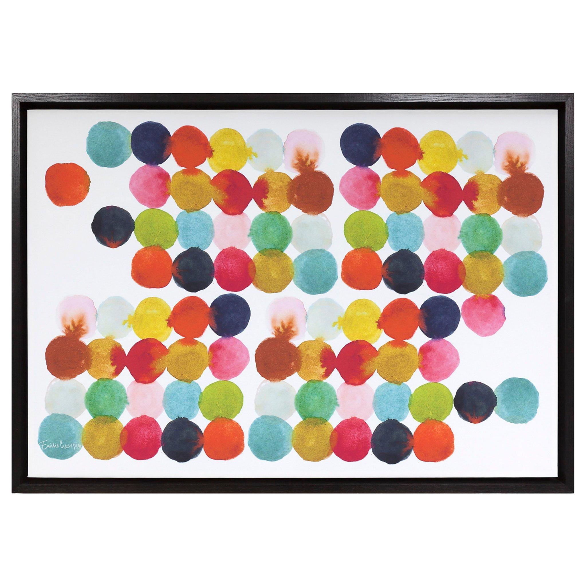 John Lewis Emilie Georgia 'Pollen' Framed Canvas, 60 x 85cm