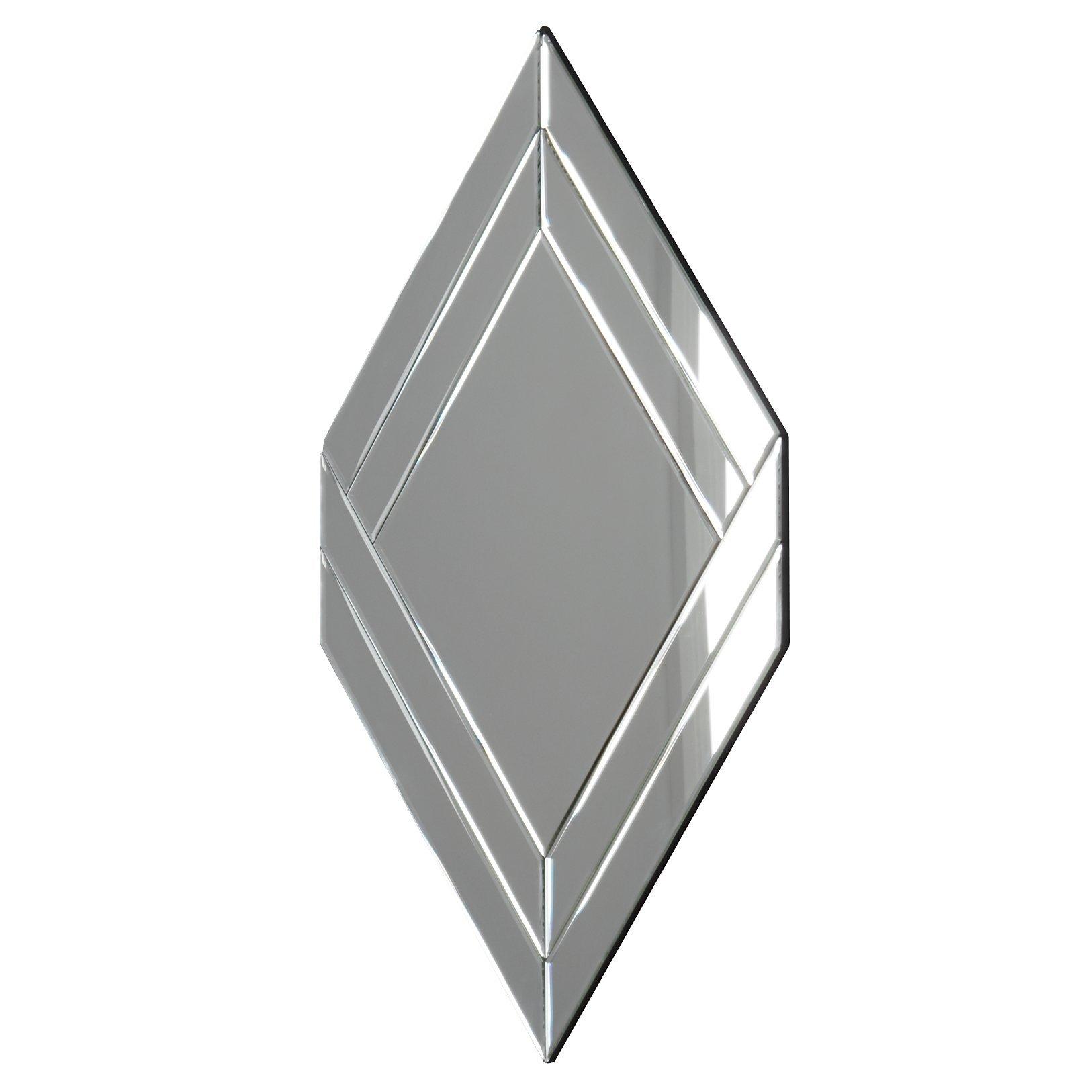 John Lewis Boutique Hotel Diamond Mirror, 104 x 60cm