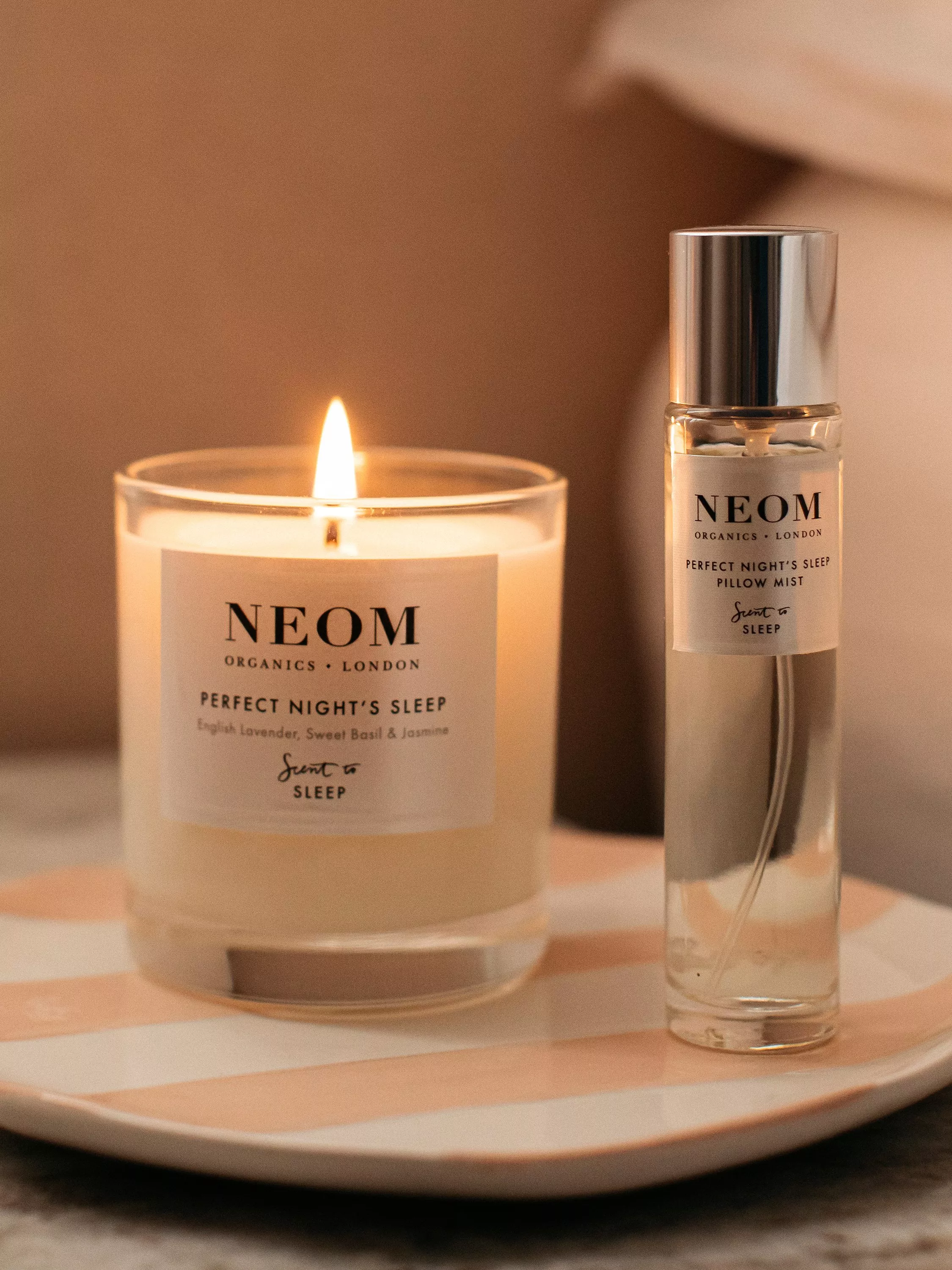 neom candle and room spray