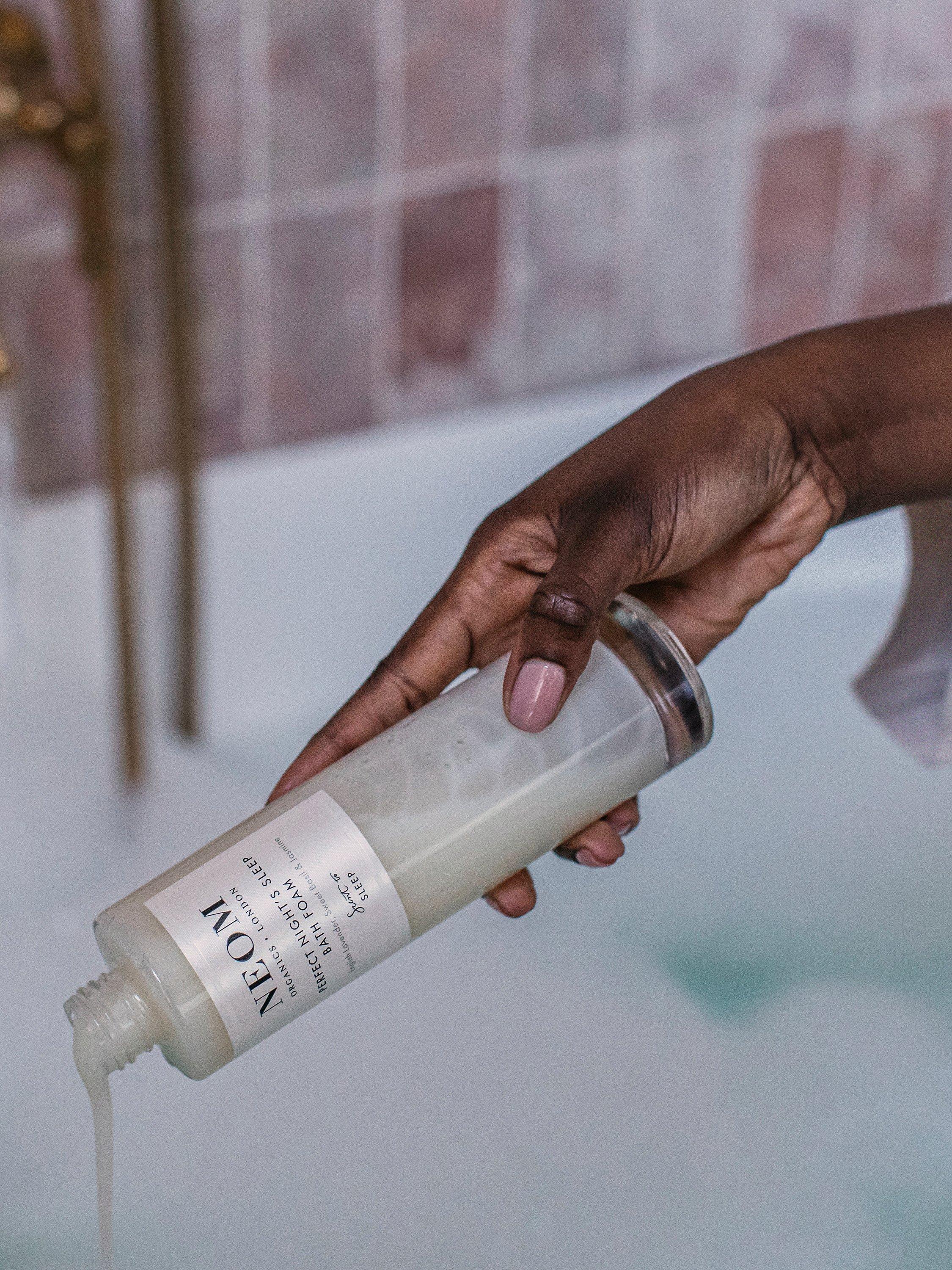 Product image 4 of 6, which shows NEOM Wellbeing London Perfect Night's Sleep Bath Foam, 200ml