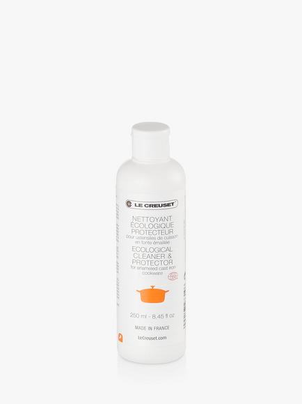 Le Creuset Ecological Cast Iron Cleaner & Protector, 250ml, White