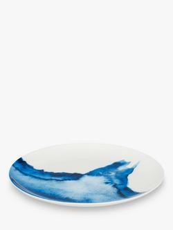 Rick Stein Coves of Cornwall Hawker's Cove Side Plate, 21cm, Blue/White - view 2, Blue / White
