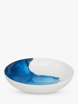 Rick Stein Coves of Cornwall St George's Cove Supper Bowl, Blue/White, Dia.21cm - view 2, Blue/White