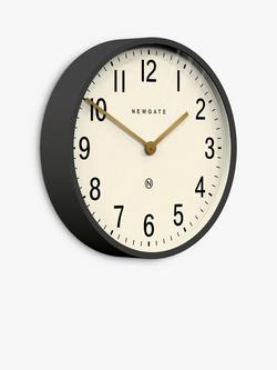 Newgate Clocks Mr Edwards Wall Clock, Dia.45cm, Moonstone Grey - view 2, Moonstone Grey